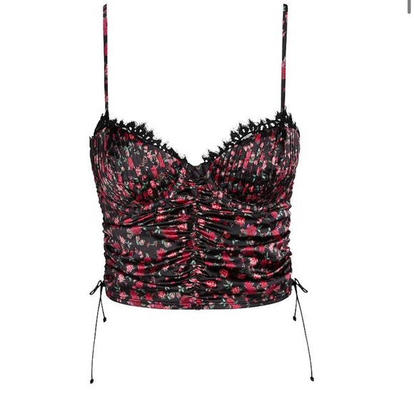 For Love and Lemons Melrose Bustier Top - Picture 2 of 8